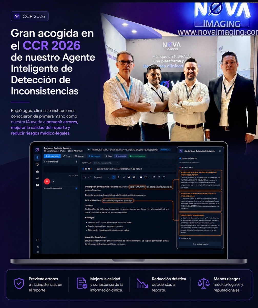 Detección de inconsistencias en reportes radiológicos con IA